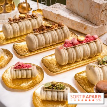 Les bûches et créations de Noël et fêtes de Ladurée 2025 - A7C08217