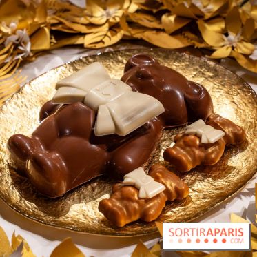 Les bûches et créations de Noël et fêtes de Ladurée 2025
