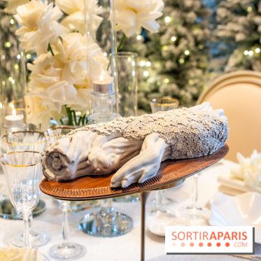 La Bûche et la galette des roi du George V par Michael Bartocetti et Guillaume Cabrol