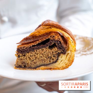 La Bûche et la galette des roi du George V par Michael Bartocetti et Guillaume Cabrol