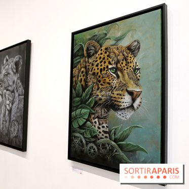 Ardif : nos photos de son exposition 'Felines Mechanimal'