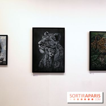 Ardif : nos photos de son exposition 'Felines Mechanimal' 