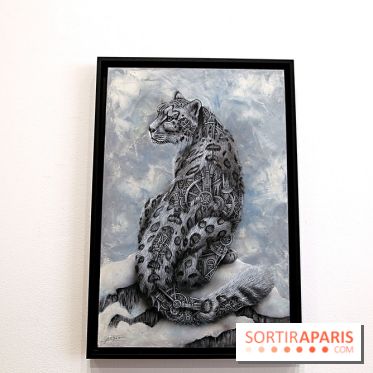 Ardif : nos photos de son exposition 'Felines Mechanimal' 