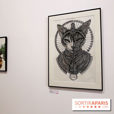 Ardif : nos photos de son exposition 'Felines Mechanimal'