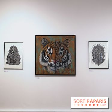 Ardif : nos photos de son exposition 'Felines Mechanimal'