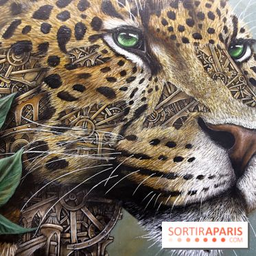 Ardif : nos photos de son exposition 'Felines Mechanimal' 