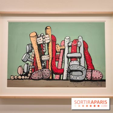Exposition L'ironie de l'histoire : Philip Guston caricature les Etats-Unis au musée Picasso