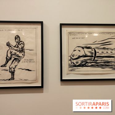 Underground : l'exposition ironique de Raymond Pettibon au Musée Picasso - nos photos - fotor 1760090688549
