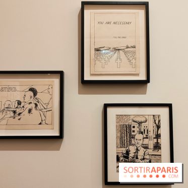 Underground : l'exposition ironique de Raymond Pettibon au Musée Picasso - nos photos - fotor 1760090858260