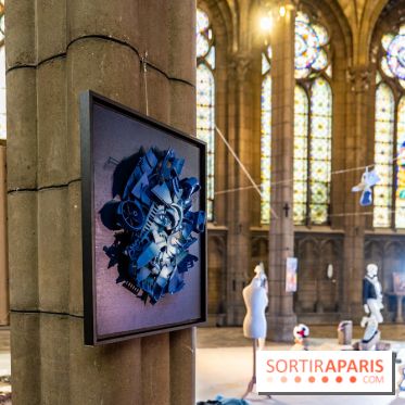 Exposition street-art et mode gratuit dans une chapelle à Paris : à la Croisée des Arts - photos - A7C09036