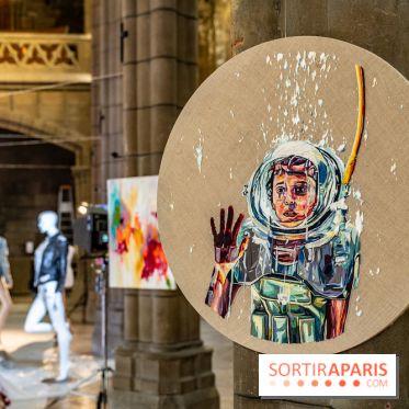 Exposition street-art et mode gratuit dans une chapelle à Paris : à la Croisée des Arts - photos - A7C08993