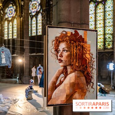 Exposition street-art et mode gratuit dans une chapelle à Paris : à la Croisée des Arts - photos - A7C08989