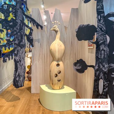 La Licorne, l’Étoile et la Lune : l’exposition du duo Lamarche-Ovize à voir au Musée de la Chasse - IMG 9460