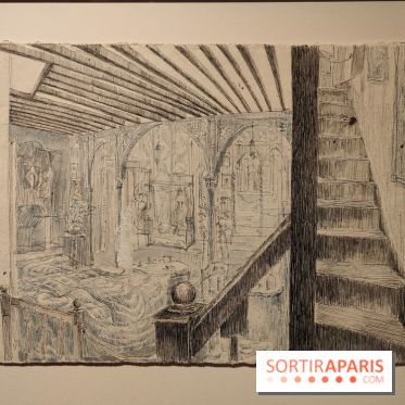 Exposition Echos : une exploration dessinée du musée Jean-Jacques Henner à Paris - nos photos - fotor 1760536354282