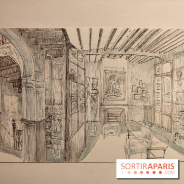 Exposition Echos : une exploration dessinée du musée Jean-Jacques Henner à Paris - nos photos - fotor 1760536372716