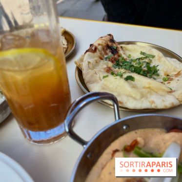 Mumbai Café - Naan ail fromage