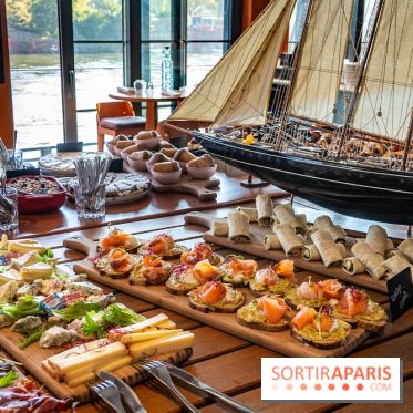 Brunch à volonté de La Casa à Medan en bord de Seine dans les Yvelines - les photos