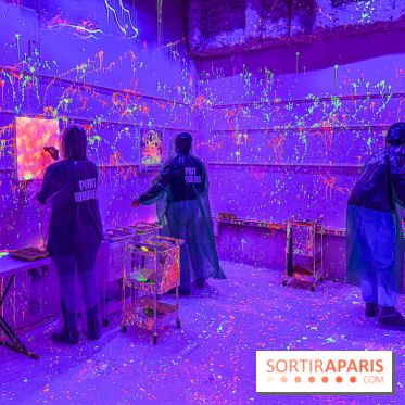 Paint Invaders : l'expérience d’art immersive et fluorescente unique à Paris