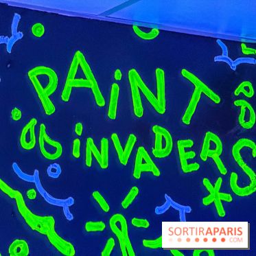 Paint Invaders : l'expérience d’art immersive et fluorescente unique à Paris