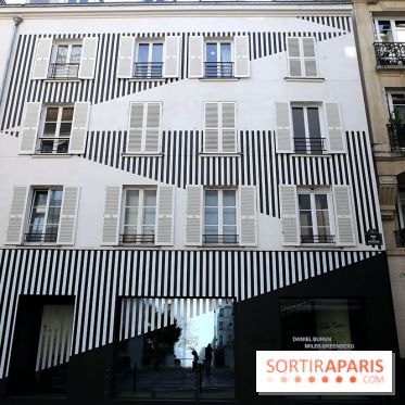 Daniel Buren et Miles Greenberg, nos photos de l'expo au Reiffers Art Inititiatives à Paris 