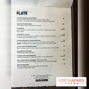 Bistrot Sauvageon, restaurant de quartier Paris 19e