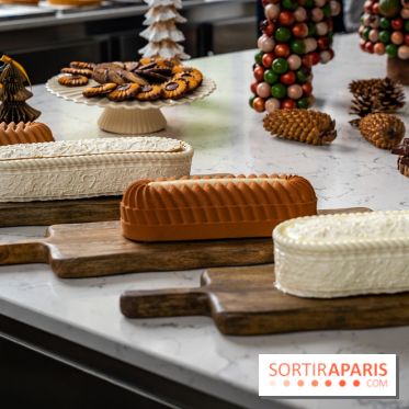 Les Bûches de Noël de Pleincœur par Maxime Frédéric 2025 et ses créations de fêtes
