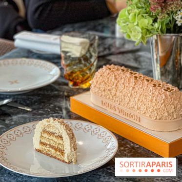 Bûche et chocolats de Noël 2025 de Louis Vuitton par Maxime Frédéric