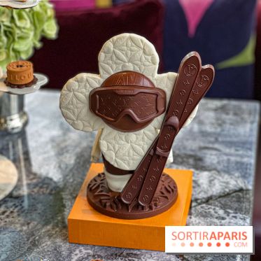 Bûche et chocolats de Noël 2025 de Louis Vuitton par Maxime Frédéric