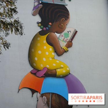 Seth, les photos de son œuvre murale à Belleville 