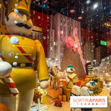 Les vitrines de Noël du Printemps Haussmann à Paris 2025 avec Diane Kruger, les photos - IMG 0575