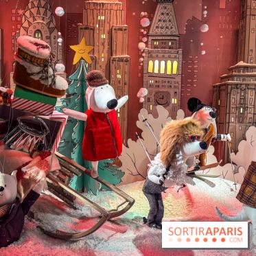 Les vitrines de Noël du Printemps Haussmann à Paris 2025 avec Diane Kruger, les photos - IMG 0555