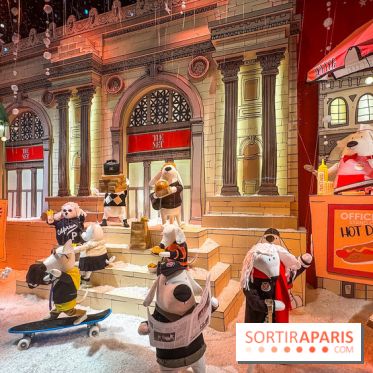 Les vitrines de Noël du Printemps Haussmann à Paris 2025 avec Diane Kruger, les photos - IMG 0582