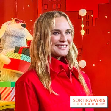 Les vitrines de Noël du Printemps Haussmann à Paris 2025 avec Diane Kruger, les photos - IMG 0542