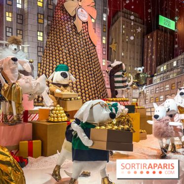 Les vitrines de Noël du Printemps Haussmann à Paris 2025 avec Diane Kruger, les photos - IMG 0576