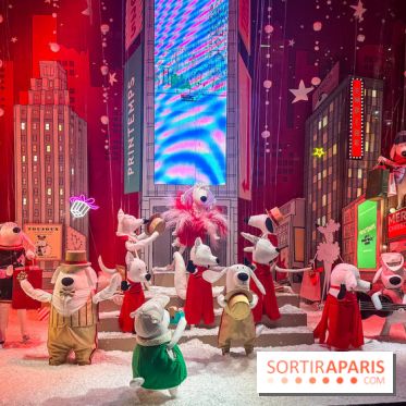 Les vitrines de Noël du Printemps Haussmann à Paris 2025 avec Diane Kruger, les photos - IMG 0604