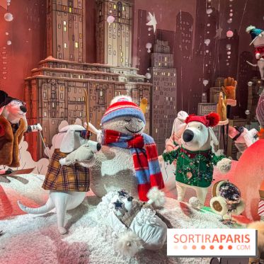 Les vitrines de Noël du Printemps Haussmann à Paris 2025 avec Diane Kruger, les photos - IMG 0554