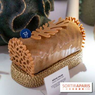 Bûches de Noël et créations de fête 2025 de Pierre Hermé : les Abysses - A7C07828