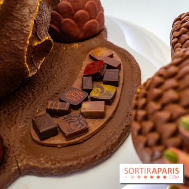 Bûches de Noël et créations de fête 2025 de Pierre Hermé : les Abysses - A7C07851