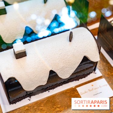 Bûche de Noël Lenôtre 2025 : Le train des Merveilles et les créations de fête - photos
