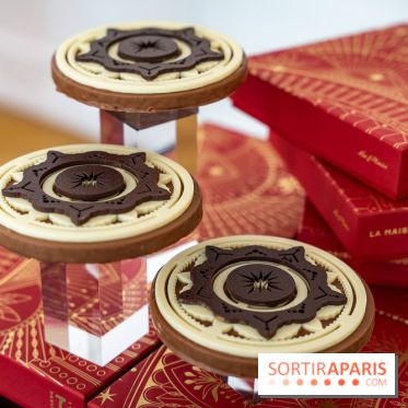 Bûche de Noël Opéra Garnier de la Maison du Chocolat 2025 - photos