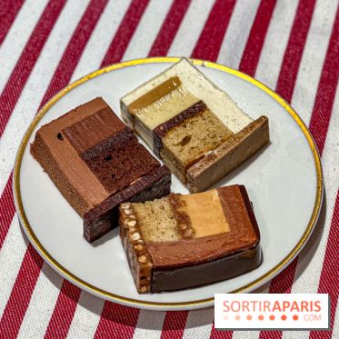Bûches de Noël 2025 de La Grande Epicerie de Paris : trois gâteaux dans l'esprit des marchés de Noël