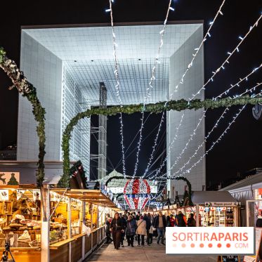 Marché de Noël de la Défense 2025, les photos