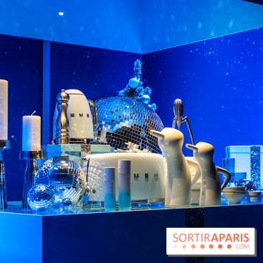 Inauguration des vitrines de Noël du BHV Marais à Paris 2025 avec Vincent Niclo et Vitaa - photos - A7C01501