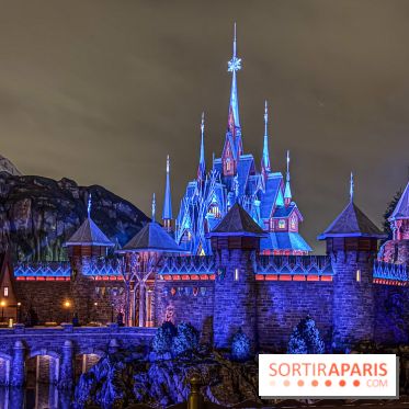 World of Frozen - chateau nuit