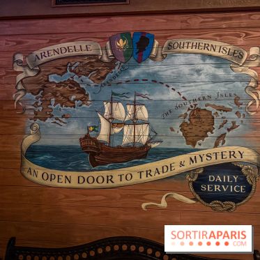 World of Frozen - fjord view shop nuit