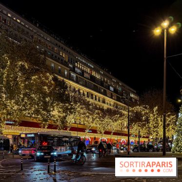Les illuminations de Noël 2025 du Boulevard Haussmann