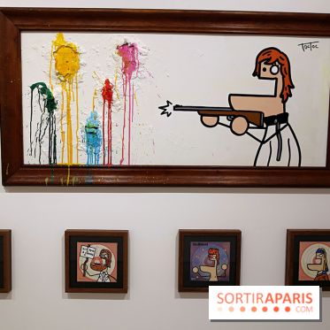 Toctoc, nos photos de son exposition dans une galerie du 4e à Paris