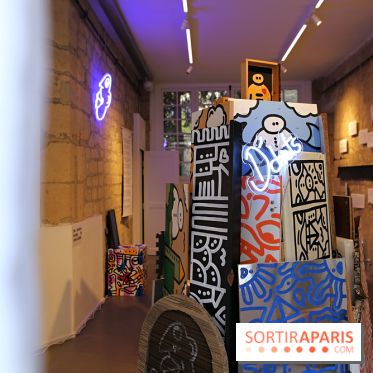 Sur les traces du D. : nos photos de l'exposition du street artiste au Wilde - Le lieu à Paris
