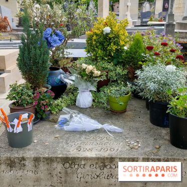 Visuels Paris - Tombe Serge Gainsbourg