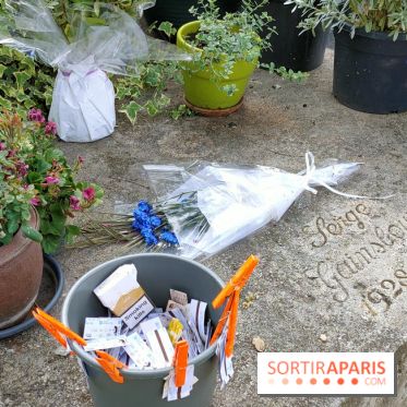 Visuels Paris - Tombe Serge Gainsbourg